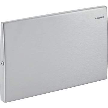 GEBERIT DELTA krycí deska, ocel, kartáčovaný nerez