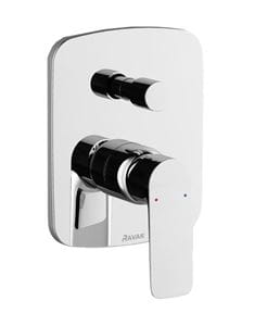 RAVAK CLASSIC CL 065.00 vanová podomítková baterie, s přepínačem, chrom
