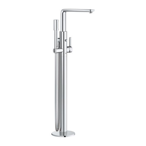 GROHE LINEARE vanová baterie na podlahu, s přepínačem, se sprchovou soupravou, chrom 23792001 Obrázek - Hlavní obrázek