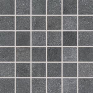 RAKO FORM mozaika 30x30(5x5) cm, lepená na síti, mat, tmavě šedá