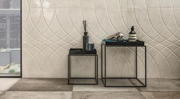 VILLEROY & BOCH WORKSHOP dekor 40x120 cm, mat reliéf, light grey 1487/BC00 Obrázek - fotka