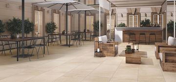 VILLEROY & BOCH MONT BLANC GARDEN dlažba 60x60x2 cm, mat, sahara 2869/GS20 Obrázek - fotka