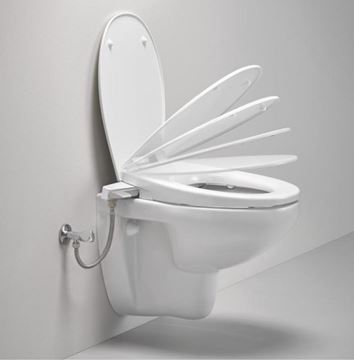 GROHE BAU CERAMIC bidetové sedátko, SoftClose, alpská bílá 39648SH0 Obrázek - fotka
