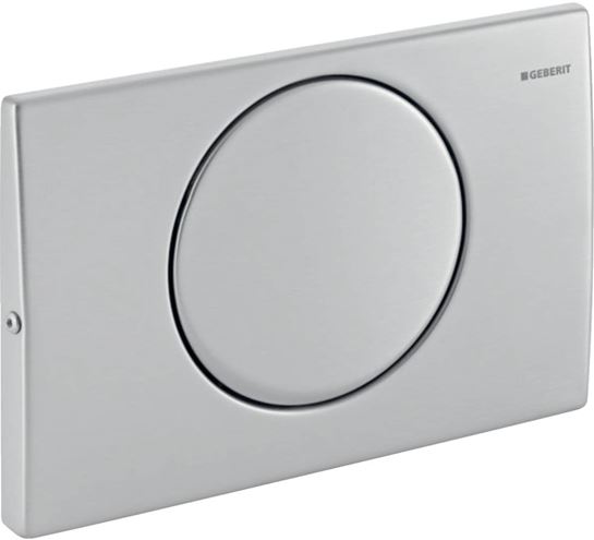 GEBERIT MAMBO ovládací tlačítko splachování, Start/Stop, ocel, kartáčovaný nerez 115.751.00.1 Obrázek - Hlavní obrázek