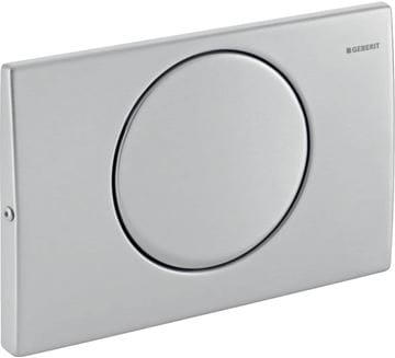 GEBERIT MAMBO ovládací tlačítko splachování, Start/Stop, ocel, kartáčovaný nerez