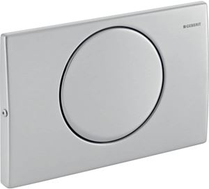 GEBERIT MAMBO ovládací tlačítko splachování, Start/Stop, ocel, kartáčovaný nerez