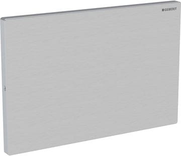 GEBERIT SIGMA krycí deska, easy-to-clean, ocel, kartáčovaný nerez