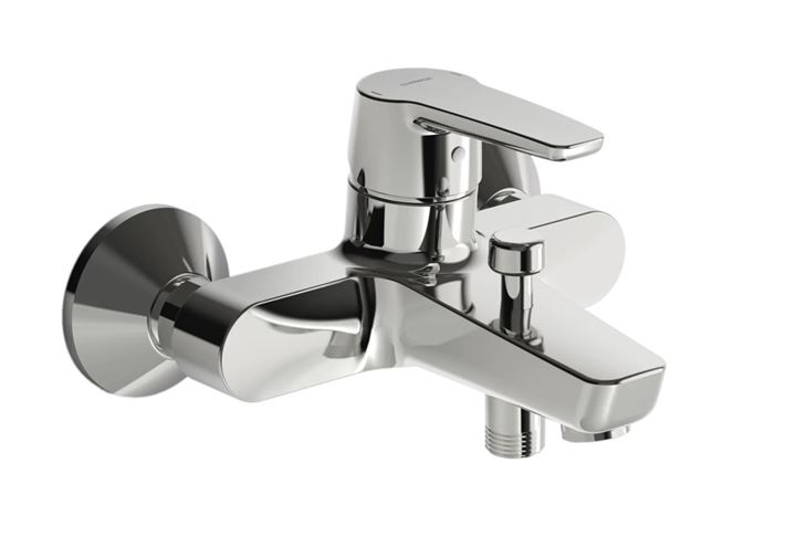HANSA POLO vanová nástěnná baterie, s přepínačem, chrom 51442193 Obrázek - Hlavní obrázek