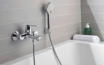 HANSA POLO vanová nástěnná baterie, s přepínačem, chrom 51442193 Obrázek - fotka