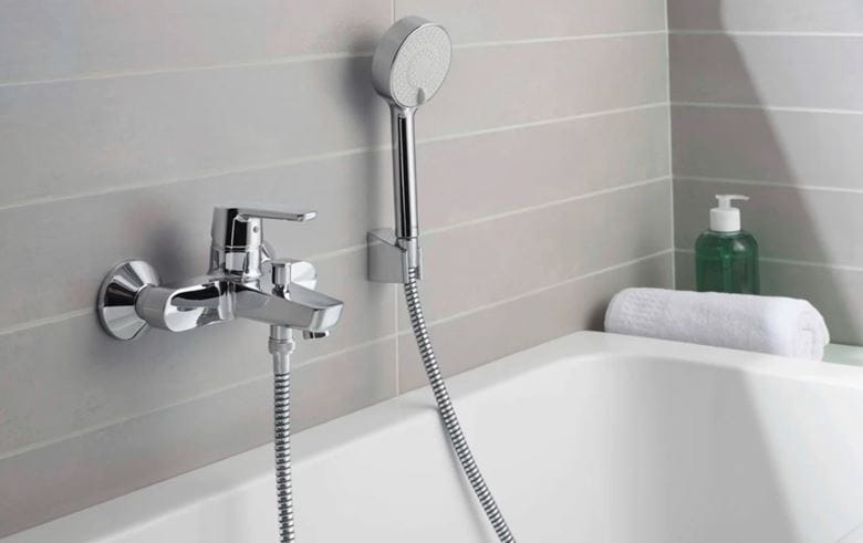 HANSA POLO vanová nástěnná baterie, s přepínačem, chrom 51442193 Obrázek - fotka