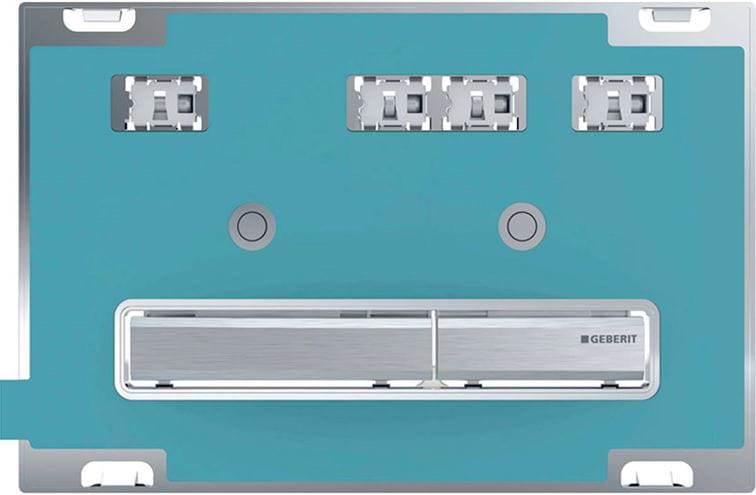 GEBERIT SIGMA 50 ovládací tlačítko pro dvě splachování, zinek, chrom/vlastní design 115.788.00.2 Obrázek - Hlavní obrázek
