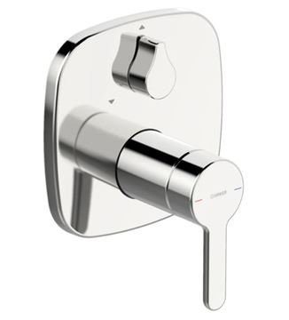 HANSA DESIGNO STYLE podomítková baterie, pro 2 spotřebiče, chrom