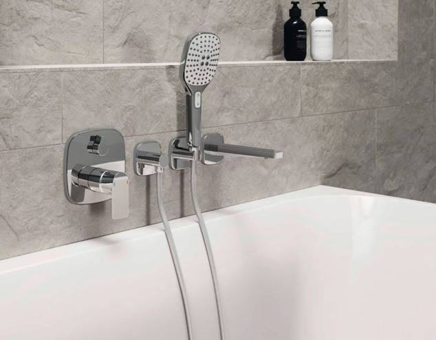 HANSA STELA podomítková baterie, pro 2 spotřebiče, chrom 87849173 Obrázek - fotka