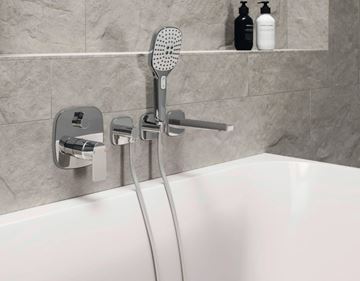 HANSA STELA podomítková baterie, pro 2 spotřebiče, chrom 87849173 Obrázek - fotka