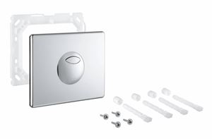 GROHE SKATE ovládací tlačítko pro dvě splachování, plast, chrom