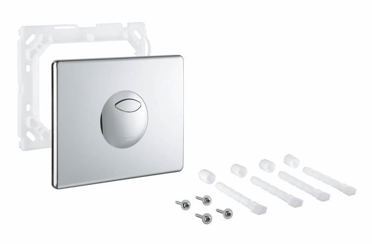GROHE SKATE ovládací tlačítko pro dvě splachování, plast, chrom 42303000 Obrázek - Hlavní obrázek