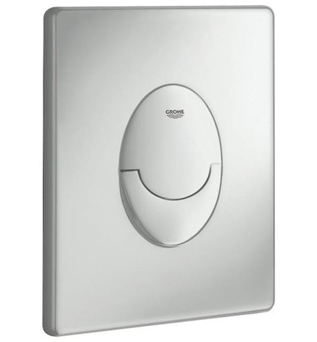 GROHE SKATE AIR ovládací tlačítko pro dvě splachování, plast, matný chrom 38505P00 Obrázek - Hlavní obrázek