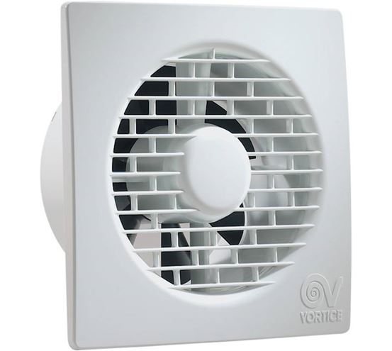 VORTICE PUNTO FILO MF 100/4" T HCS LL axiální ventilátor 100 mm, nástěnný/stropní, s časovačem, čidlem vlhkosti a zpětnou klapkou 11139 Obrázek - Hlavní obrázek