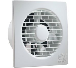 VORTICE PUNTO FILO MF 100/4" T HCS LL axiální ventilátor 100 mm, nástěnný/stropní, s časovačem, čidlem vlhkosti a zpětnou klapkou