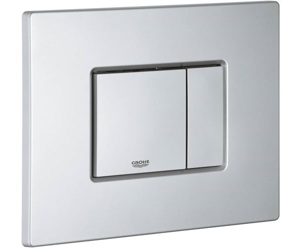 GROHE SKATE COSMOPOLITAN ovládací tlačítko pro dvě splachování, s povrchem proti otiskům prstů, plast, titanium 38732BR0 Obrázek - fotka