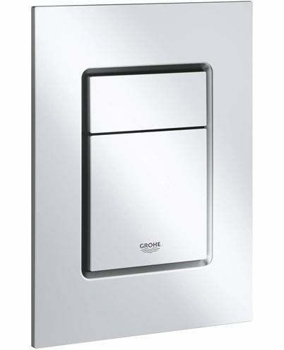 GROHE SKATE COSMOPOLITAN S ovládací tlačítko pro dvě splachování, plast, matný chrom 37535P00 Obrázek - Hlavní obrázek