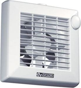 VORTICE PUNTO M 100/4" T axiální ventilátor 100 mm, nástěnný/stropní, s časovačem
