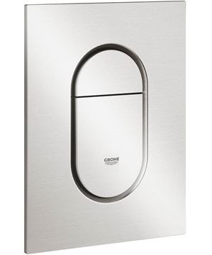 GROHE ARENA COSMOPOLITAN S ovládací tlačítko pro dvě splachování, plast, supersteel