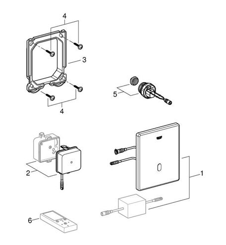 GROHE TECTRON SKATE senzorový splachovač pisoárů, napájení ze sítě, kartáčovaný nerez 37321SD1 Obrázek - fotka