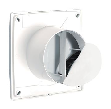VORTICE PUNTO FOUR MFO 100/4" T axiální ventilátor 100 mm, nástěnný/stropní, s časovačem a zpětnou klapkou 11146 Obrázek - fotka