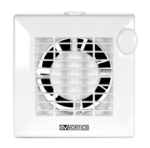VORTICE PUNTO M 120/5" A axiální ventilátor 120 mm, nástěnný/stropní, s žaluzií 11321 Obrázek - fotka