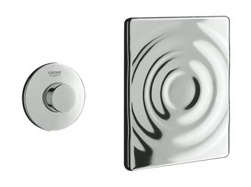 GROHE SURF ovládací tlačítko splachování, Start/Stop, s pneumatickým ovládáním, kov, chrom