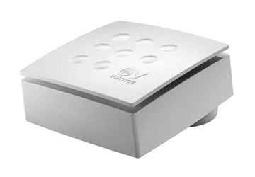 VORTICE QUADRO MICRO 80 radiální ventilátor 80 mm, nástěnný/stropní, se zpětnou klapkou 11638 Obrázek - fotka