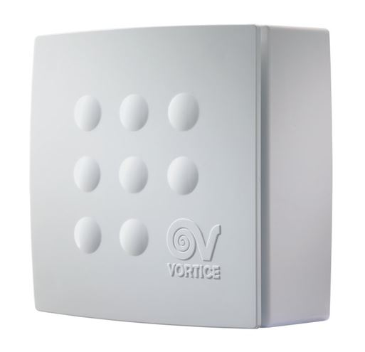 VORTICE QUADRO MICRO 80 radiální ventilátor 80 mm, nástěnný/stropní, se zpětnou klapkou 11638 Obrázek - Hlavní obrázek
