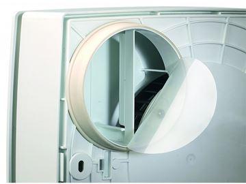 VORTICE QUADRO MICRO 80 radiální ventilátor 80 mm, nástěnný/stropní, se zpětnou klapkou 11638 Obrázek - fotka