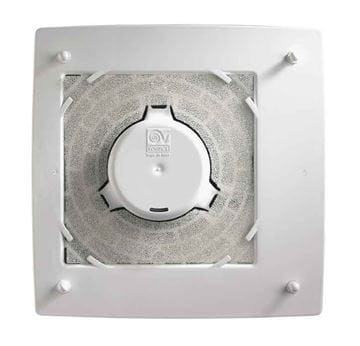 VORTICE QUADRO MICRO 100 radiální ventilátor 100 mm, nástěnný/stropní, se zpětnou klapkou 11936 Obrázek - fotka