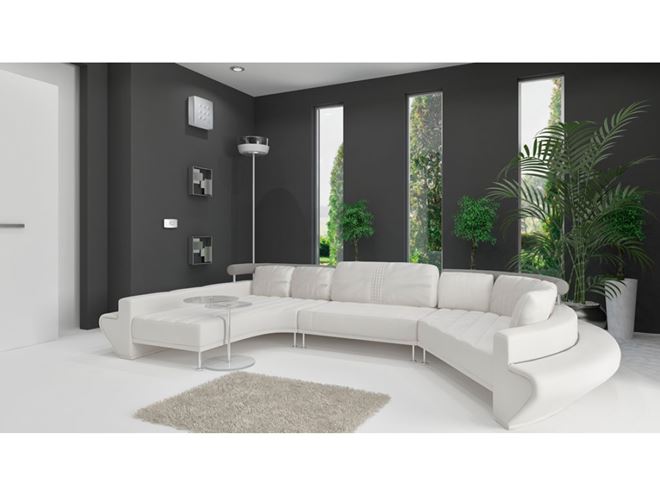VORTICE VORT QUADRO MICRO 100 T HCS radiální ventilátor 100 mm, nástěnný/stropní, s časovačem, čidlem vlhkosti a zpětnou klapkou 11945 Obrázek - fotka