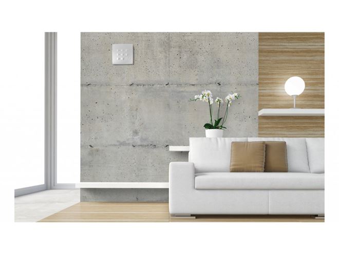 VORTICE QUADRO MEDIO T radiální ventilátor 100 mm, nástěnný/stropní, s časovačem a zpětnou klapkou 11946 Obrázek - fotka