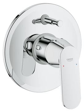 GROHE EUROSMART COSMOPOLITAN vanová podomítková baterie, s přepínačem, s tělesem, chrom