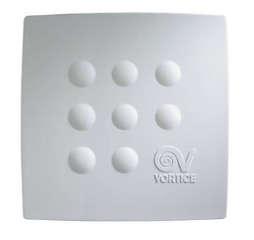 VORTICE QUADRO MICRO 100 I T radiální ventilátor 100 mm, nástěnný/stropní, s časovačem a zpětnou klapkou 12018 Obrázek - fotka
