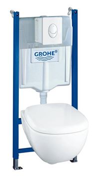 GROHE SKATE AIR ovládací tlačítko pro dvě splachování, plast, alpská bílá 38505SH0 Obrázek - fotka