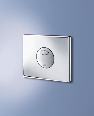 GROHE SKATE ovládací tlačítko pro dvě splachování, plast, chrom 38862000 Obrázek - fotka