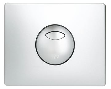 GROHE SKATE ovládací tlačítko pro dvě splachování, plast, matný chrom 38862P00 Obrázek - fotka