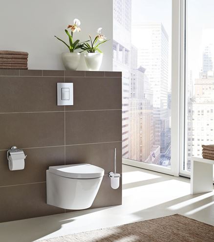 GROHE SKATE COSMOPOLITAN ovládací tlačítko pro dvě splachování, mosaz, chrom 38821000 Obrázek - fotka