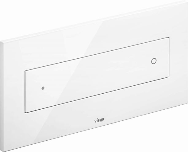 VIEGA VISIGN FOR STYLE 12 8332.1 ovládací tlačítko pro dvě splachování, plast, alpská bílá 596743 Obrázek - Hlavní obrázek