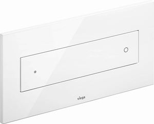VIEGA VISIGN FOR STYLE 12 8332.1 ovládací tlačítko pro dvě splachování, plast, alpská bílá