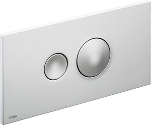 VIEGA VISIGN FOR STYLE 10 8315.1 ovládací tlačítko pro dvě splachování, plast, ušlechtilá matná