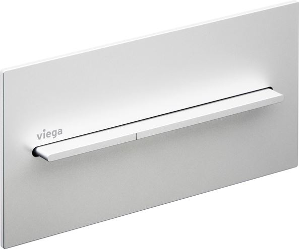 VIEGA VISIGN FOR MORE 104 8354.1 ovládací tlačítko pro dvě splachování, hliník, ušlechtilá matná 598464 Obrázek - Hlavní obrázek