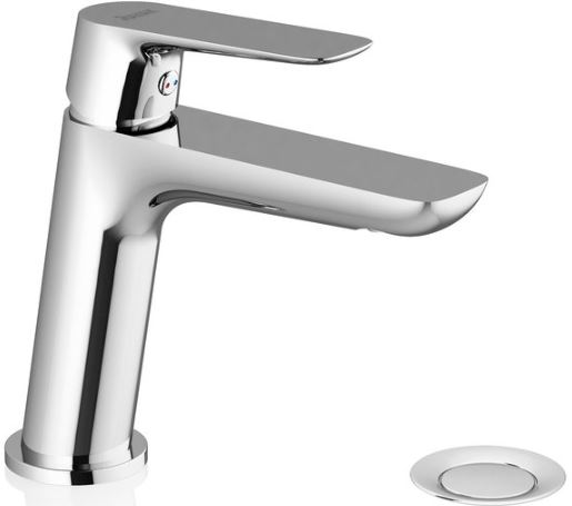 RAVAK CLASSIC umyvadlová stojánková baterie, s odtokovou soupravou, chrom X070081 Obrázek - Hlavní obrázek