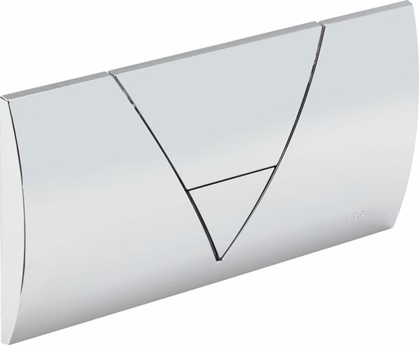 VIEGA VISIGN FOR LIFE 1 8310.3 ovládací tlačítko pro dvě splachování, plast, chrom 721893 Obrázek - Hlavní obrázek