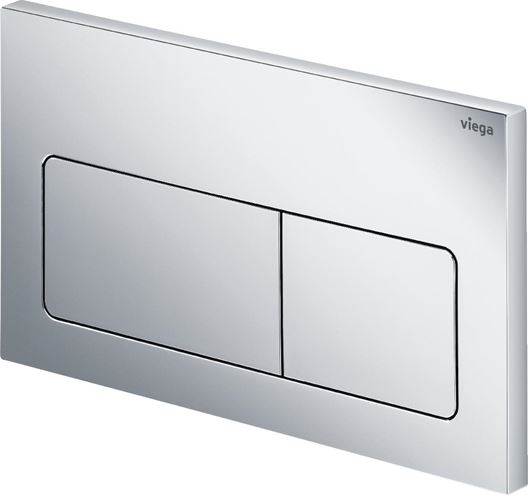 VIEGA PREVISTA VISIGN FOR LIFE 5 8601.1 ovládací tlačítko pro dvě splachování, plast, chrom 773717 Obrázek - Hlavní obrázek